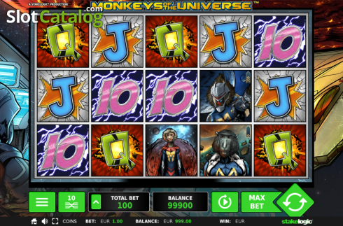 Скрин3. Monkeys of the Universe слот
