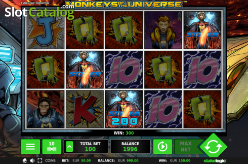Скрин5. Monkeys of the Universe слот