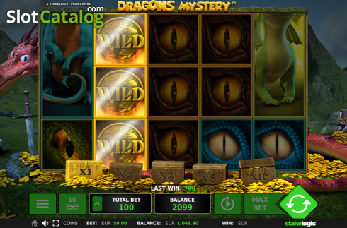 Скрин5. Dragons Mystery (StakeLogic) слот