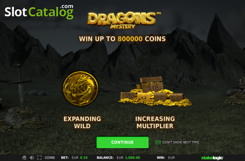 Скрин2. Dragons Mystery (StakeLogic) слот