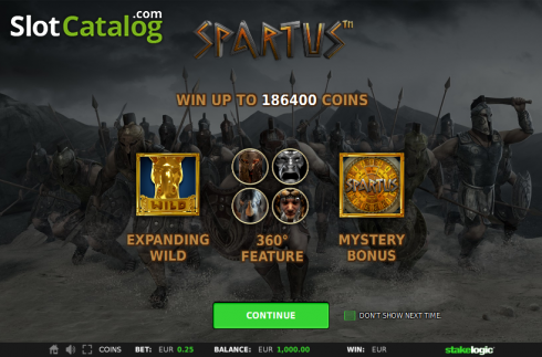 Скрин2. Spartus слот