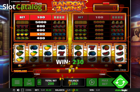 Скрин3. Random 2 Wins слот