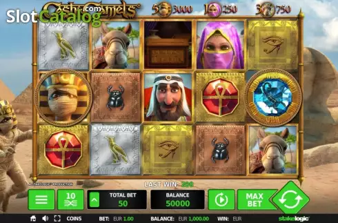 Скрин2. Cash & Camels слот