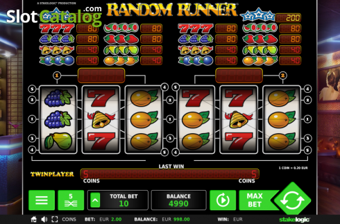 Скрин2. Random Runner (StakeLogic) слот