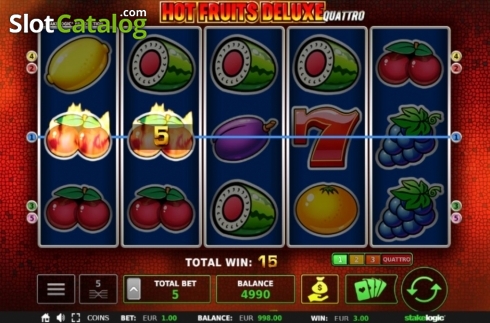 Скрин4. Hot Fruits Deluxe (StakeLogic) слот