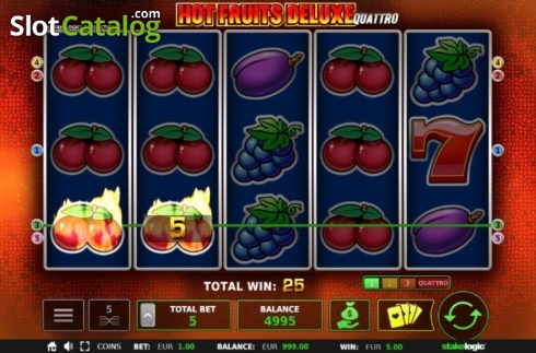 Скрин5. Hot Fruits Deluxe (StakeLogic) слот