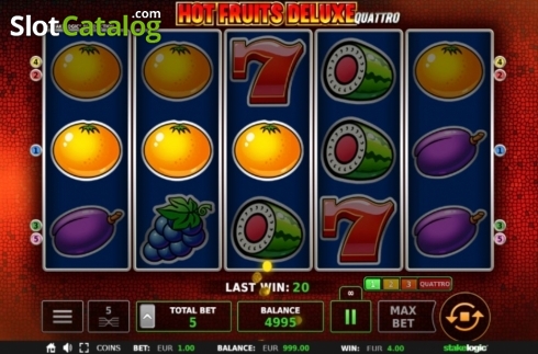 Скрин7. Hot Fruits Deluxe (StakeLogic) слот