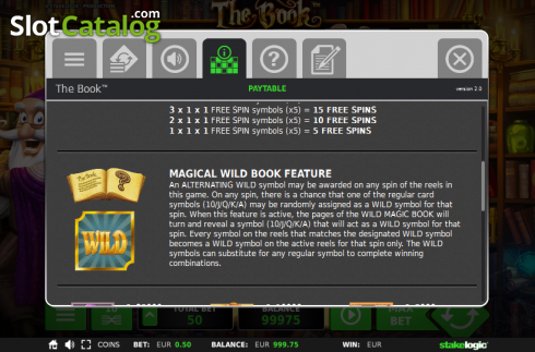 Скрин7. The Book слот