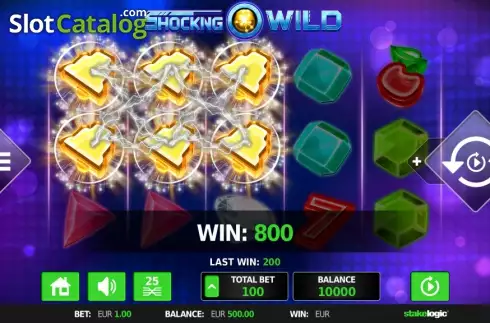 Скрин2. Shocking Wild слот