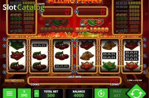 Скрин6. Sizzling Peppers слот