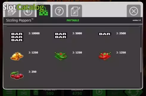 Скрин8. Sizzling Peppers слот