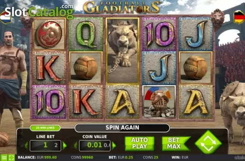 Скрин4. Football Gladiators слот