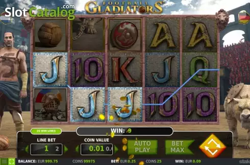Скрин5. Football Gladiators слот