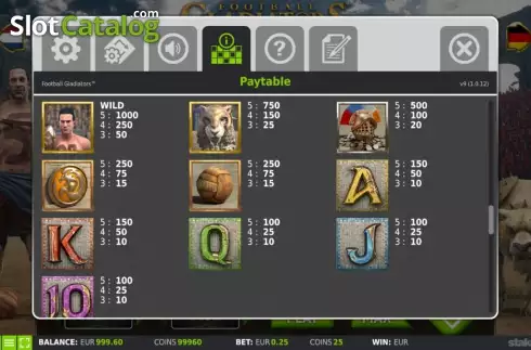 Скрин8. Football Gladiators слот