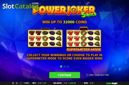 Скрин2. Power Joker 5 Reels (Classic Joker) слот