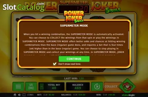 Скрин7. Power Joker 5 Reels (Classic Joker) слот