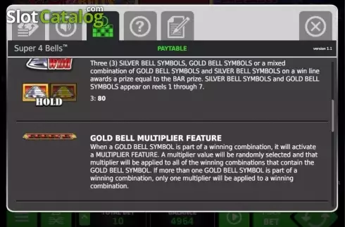 Скрин6. Super 4 Bells слот