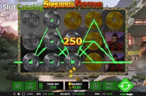 Скрин7. Samurai's Fortune слот