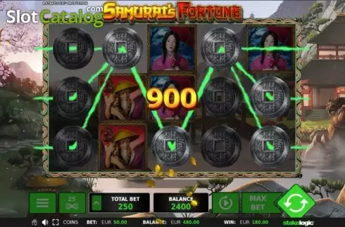 Скрин8. Samurai's Fortune слот