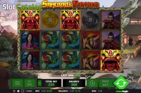 Скрин9. Samurai's Fortune слот