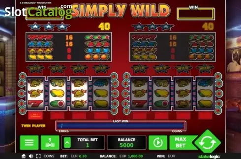 Скрин2. Simply Wild (StakeLogic) слот