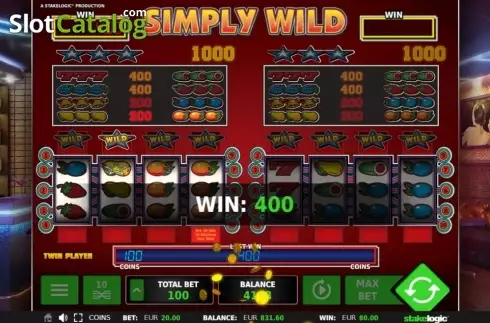 Скрин4. Simply Wild (StakeLogic) слот