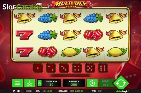 Скрин5. Multi Dice 5 Reels слот