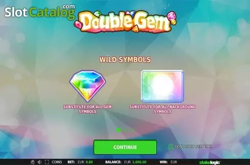 Скрин2. Double Gem слот