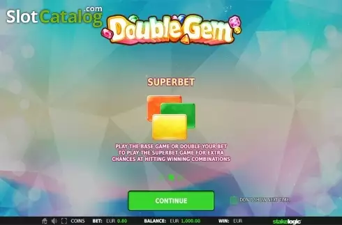 Скрин3. Double Gem слот