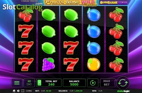 Скрин5. Fruits Gone Wild Deluxe слот