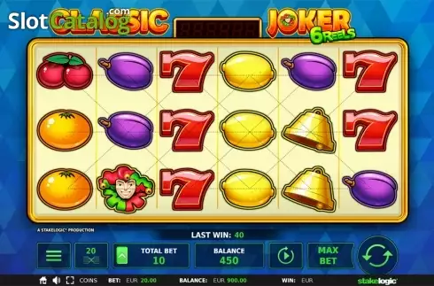 Скрин2. Classic Joker 6 Reels слот