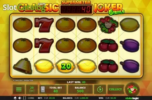 Скрин6. Classic Joker 6 Reels слот