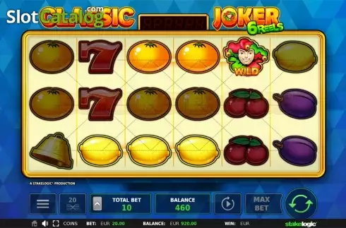 Скрин4. Classic Joker 6 Reels слот