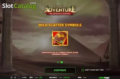 Скрин3. Book of Adventure (StakeLogic) слот