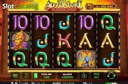 Скрин4. Book of Adventure (StakeLogic) слот