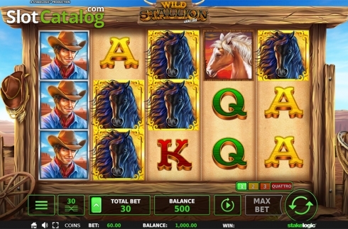 Скрин2. Wild Stallion слот