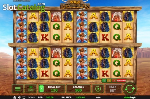 Скрин3. Wild Stallion слот