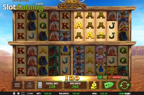 Скрин5. Wild Stallion слот