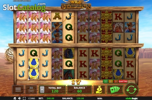 Скрин6. Wild Stallion слот