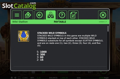 Скрин7. Wild Stallion слот