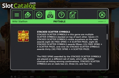 Скрин8. Wild Stallion слот