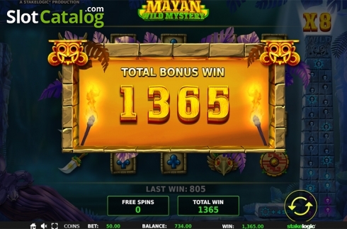 Скрин8. Mayan Wild Mystery слот