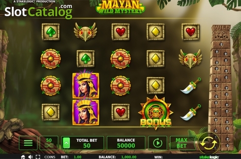Скрин2. Mayan Wild Mystery слот