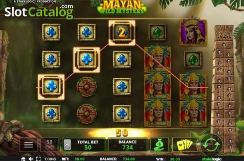 Скрин3. Mayan Wild Mystery слот