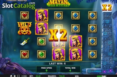 Скрин6. Mayan Wild Mystery слот