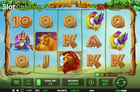 Скрин4. Book of Leo слот