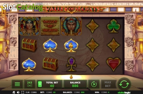 Скрин4. Valley of Secrets слот