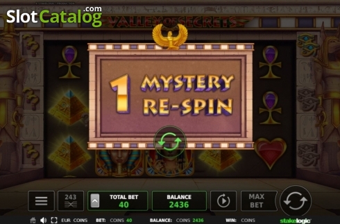Скрин7. Valley of Secrets слот