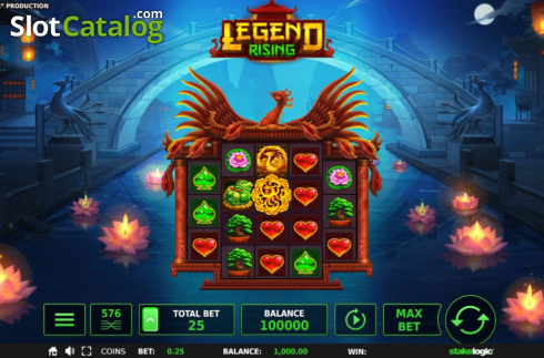 Скрин3. Legend Rising слот
