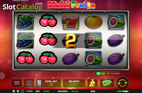 Скрин4. Multi Fruits Quattro слот